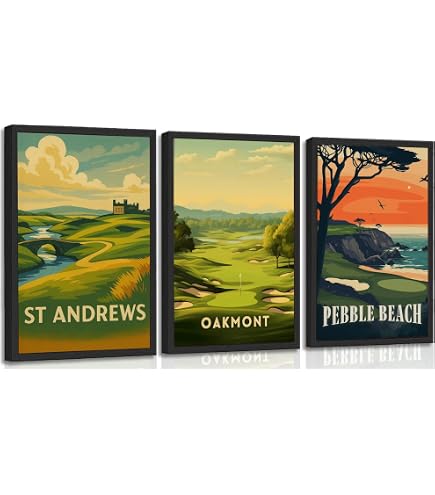 Amazon.com: Lee Wybranski Official Golf Art / 2015 U.S. Open Major